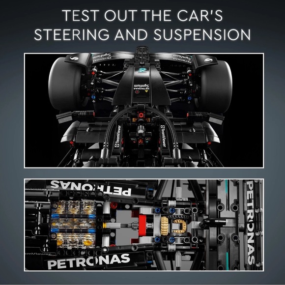 LEGO Technic Mercedes AMG F1 W14 1:8 Scale Model 42171 1642 Pieces - Picture 3 of 8